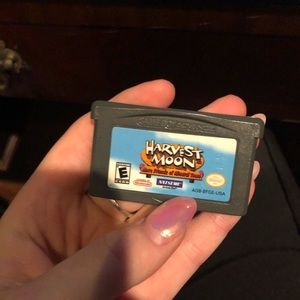 Game boy advanced game harvest moon